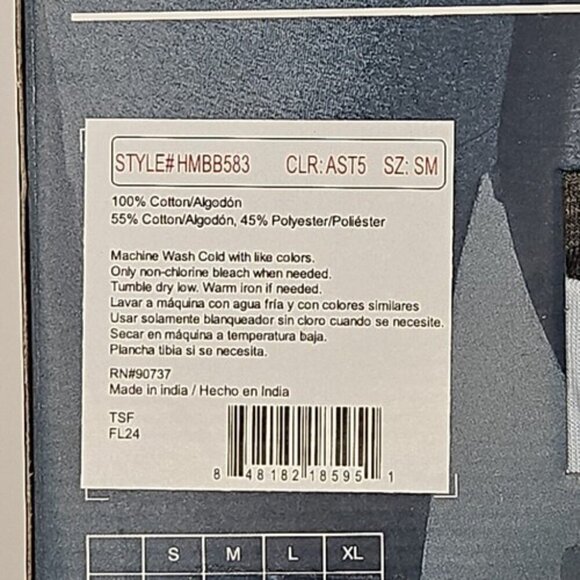 Levi's Men's Size S Boxer Brief Premium Soft Cotton 5 Pack Classic New in Box - Picture 3 of 15